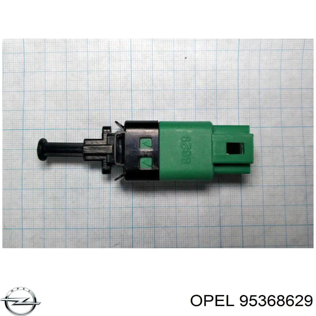 Жабка тормозу 95368629 Opel