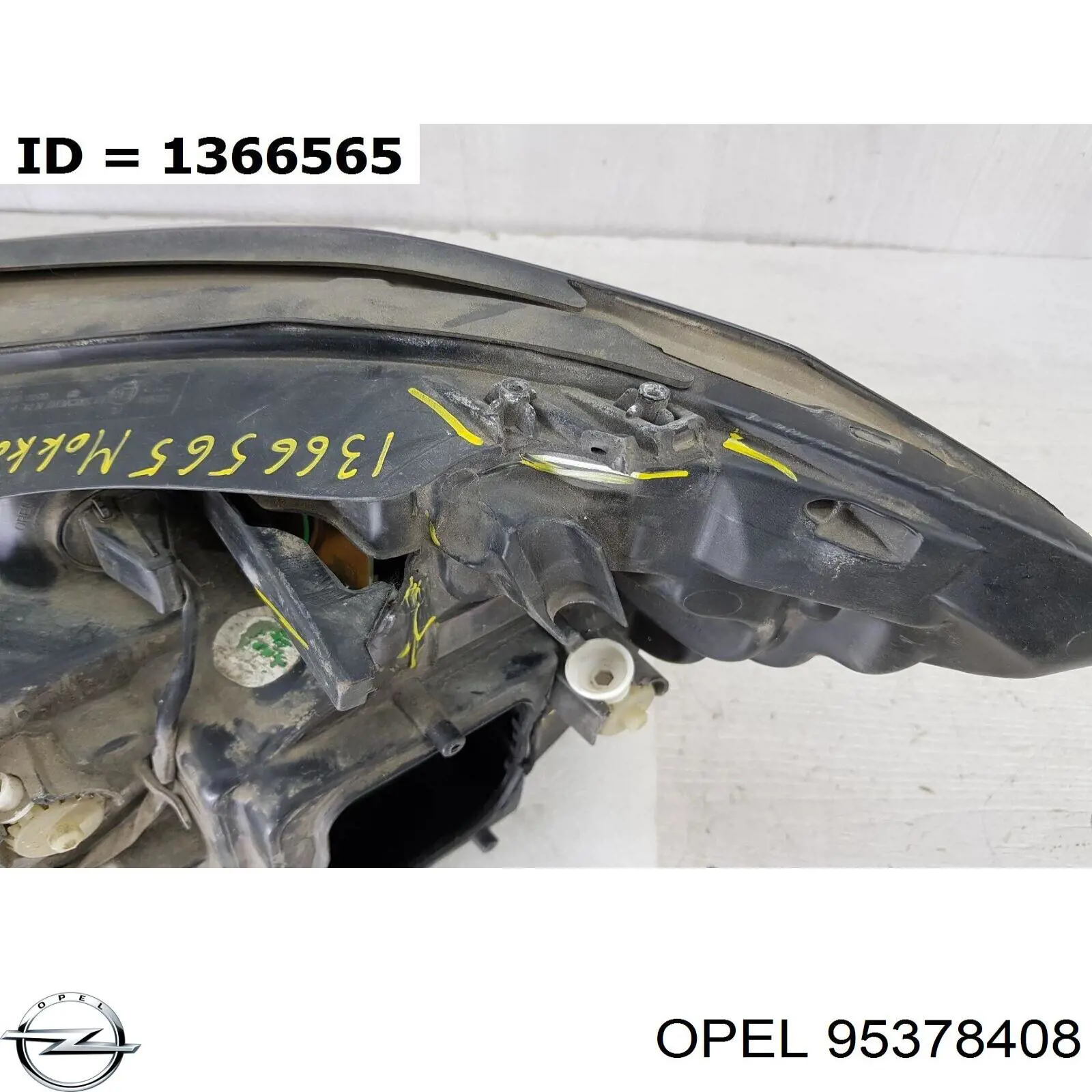 Купити 95378408 Opel Права блок фара