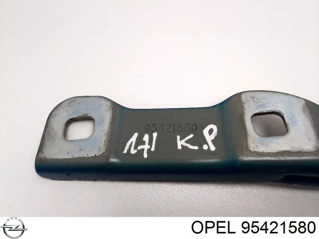 Петля капота, ліва 95421580 Opel