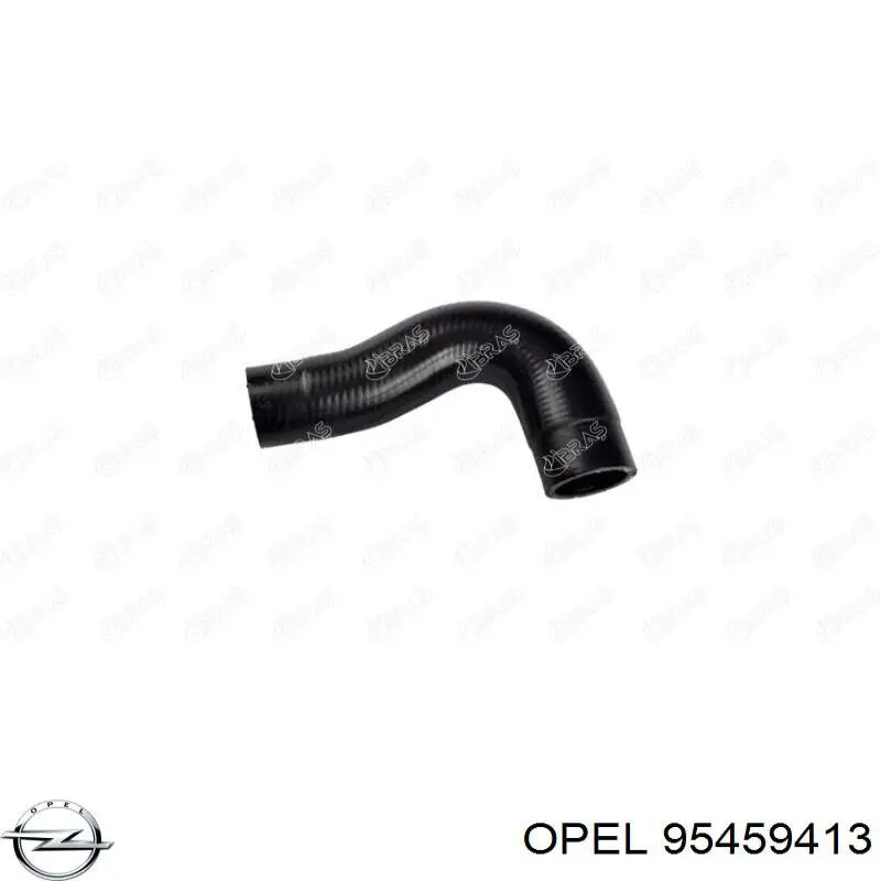 95390894 Opel шланг/патрубок радіатора охолодження, нижній