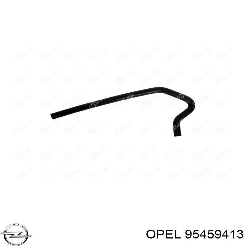Шланг/патрубок радіатора охолодження, нижній Opel 95390894 ціна, від 18.24 USD