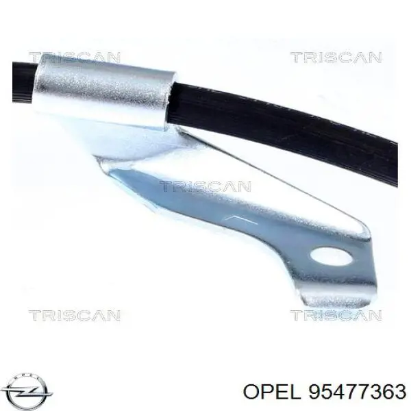 95477363 Opel Шланг гальмівний передній, лівий