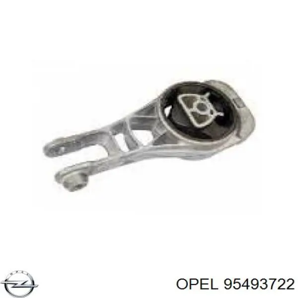 95493722 Opel подушка (опора двигуна, задня)