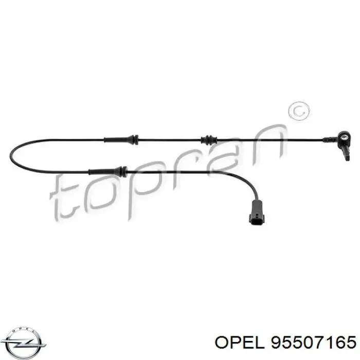 Купити 479501544R Renault (RVI) Датчик АБС (ABS) задній