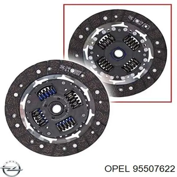 Зчеплення 95507622 Opel
