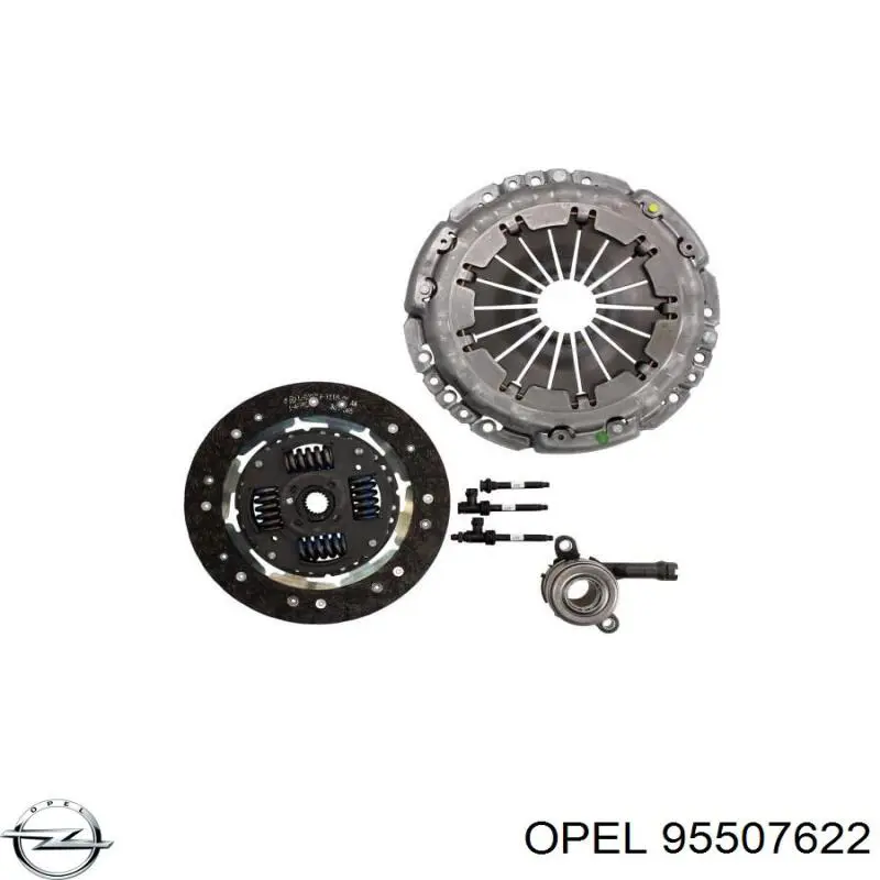 95507622 Opel Зчеплення в зборі