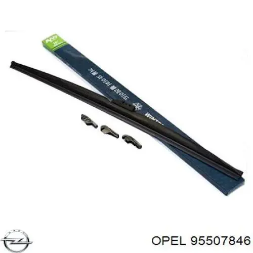 Гумка склоочисника водійська Opel 95507846 ціна, від 10.84 USD