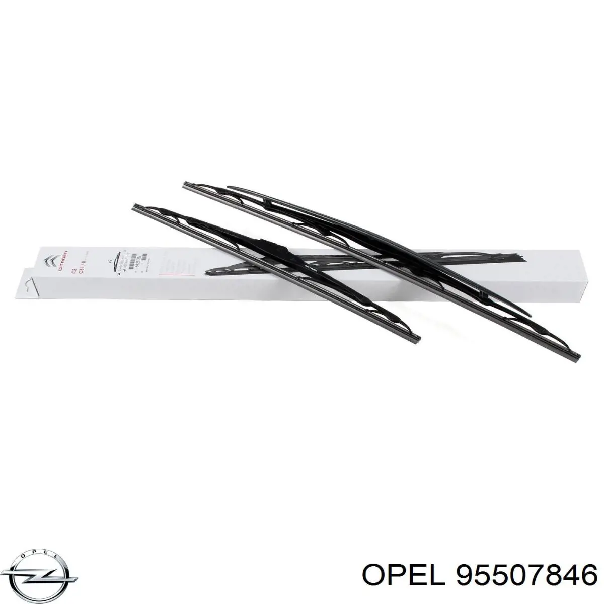 Купити 95507846 Opel Гумка склоочисника водійська