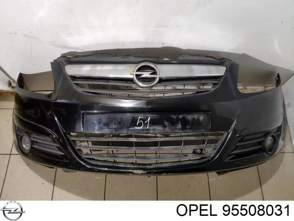 95508031 Opel бампер передній