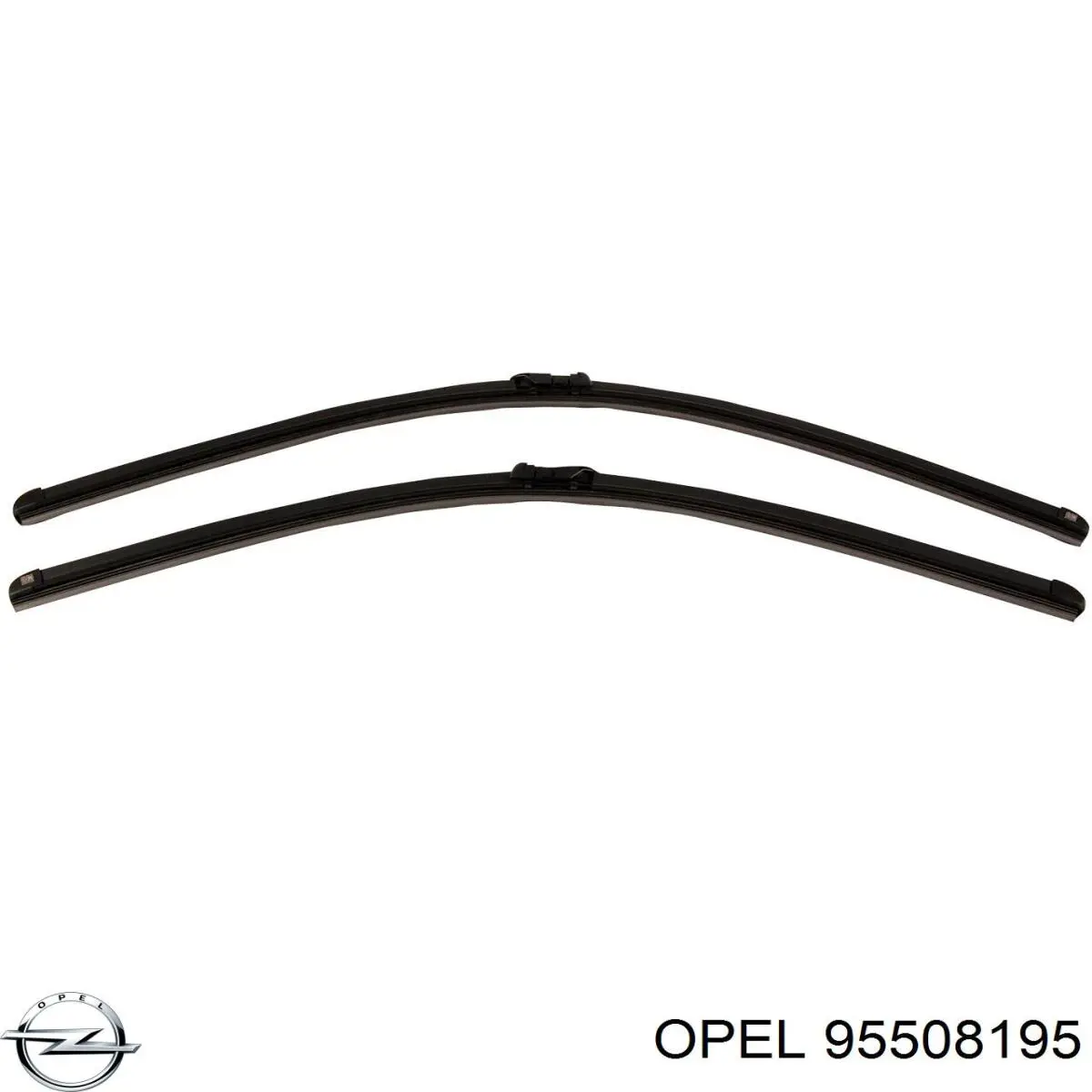 Щітка-двірник лобового скла, водійська 95508195 Opel