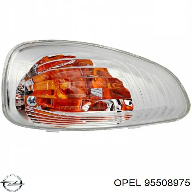 95508975 Opel покажчик повороту дзеркала, лівий