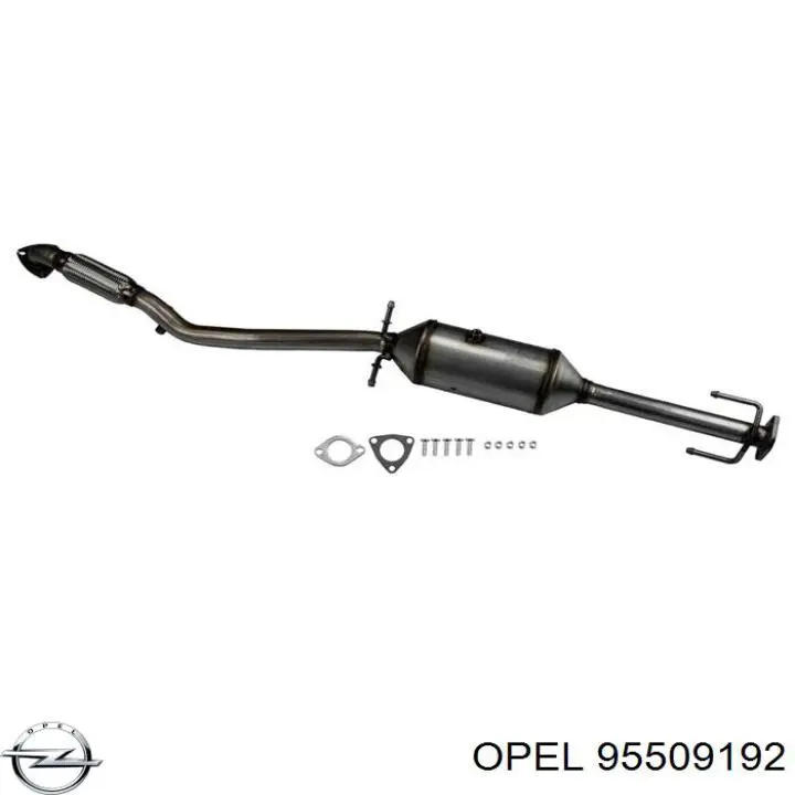 Фільтр системи відпрацьованих газів Opel 95509192 ціна, від 414.89 USD