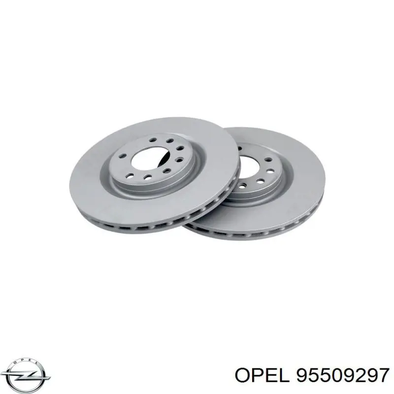 95509297 Opel Гальмо дискове переднє