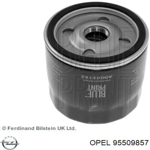Купити 95509857 Opel Корпус масляного фільтра