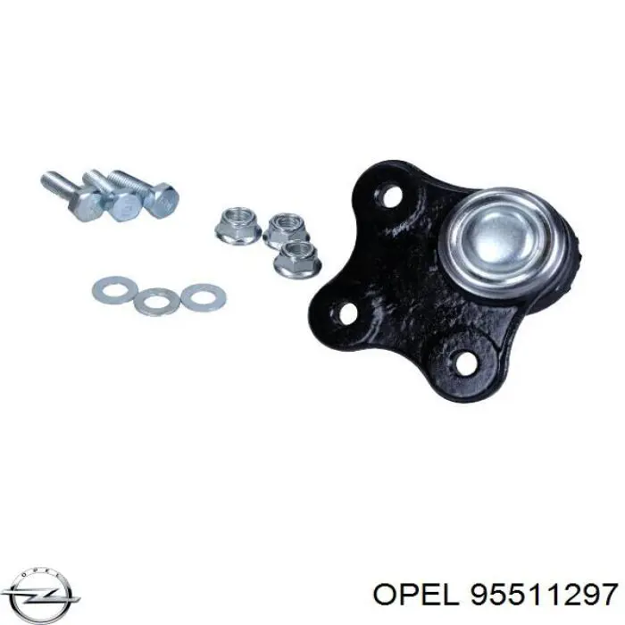 Важіль передньої підвіски нижній, правий Opel 95511297 ціна, від 47.14 USD