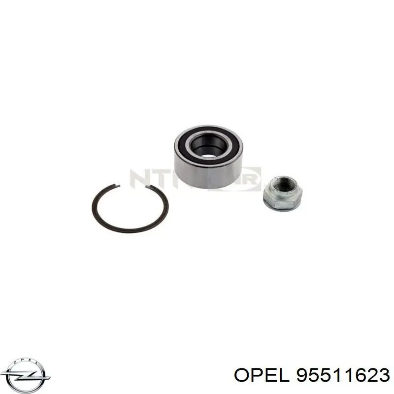 Купити 95511623 Opel Підшипник ступиці передньої