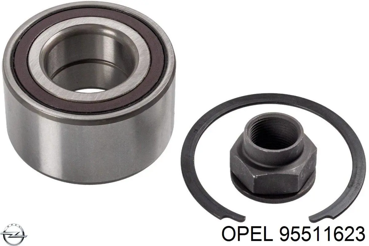 Підшипник ступиці 95511623 Opel
