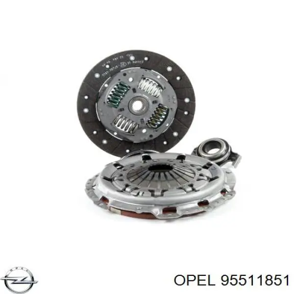 Зчеплення 95511851 Opel