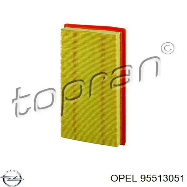 95513051 Opel фільтр повітряний