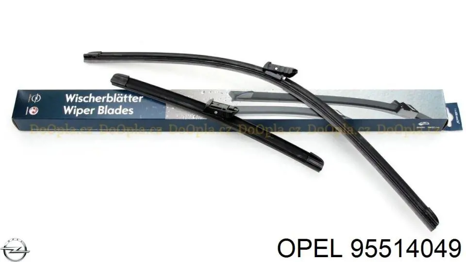 95514049 Opel Щітка двірника ліва