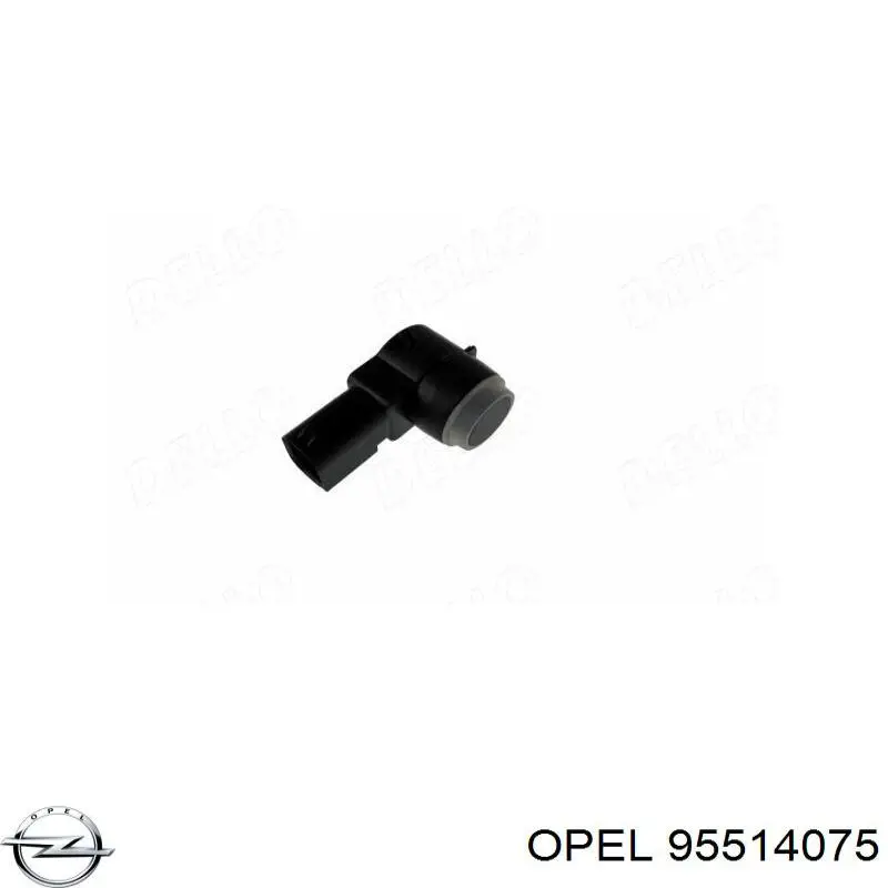 95514075 Opel Датчик сигналізації парковки (парктронік), задній