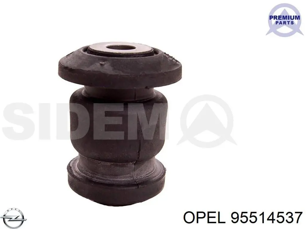 Важіль передньої підвіски нижній, лівий 95514537 Opel