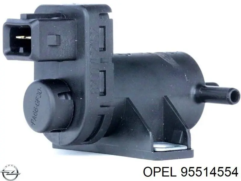Клапан соленоїд регулювання заслонки EGR Opel 95514554 ціна, від 12.63 USD