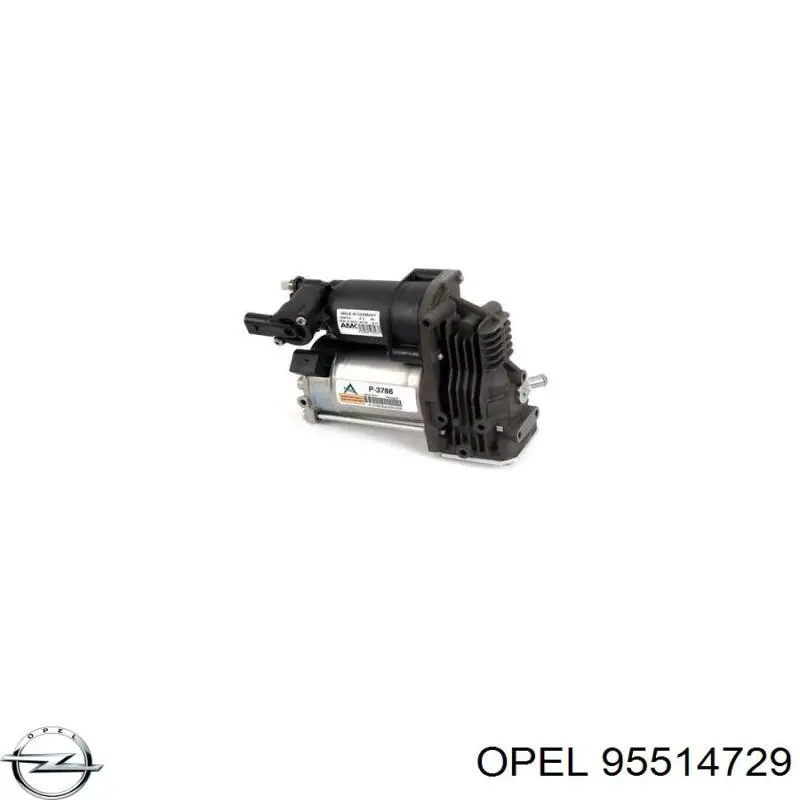 Компресор пневмопідкачки (амортизаторів) 8201323922 Renault (RVI)