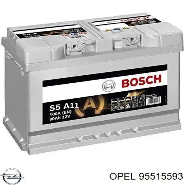 Купити 95515593 Opel Автомобільна батарея
