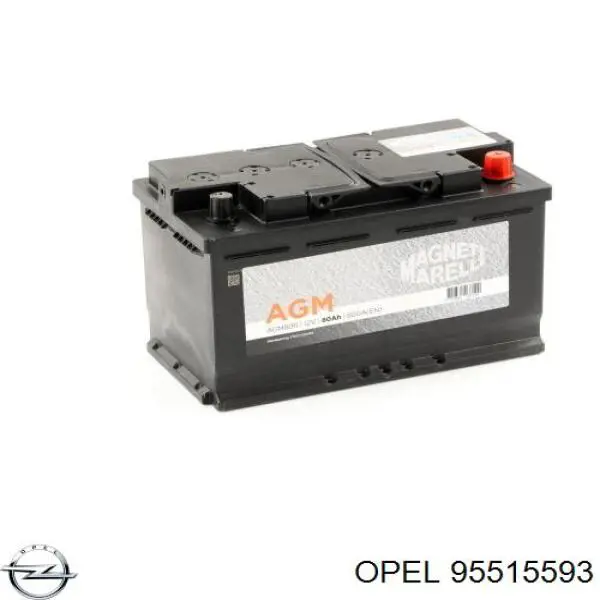 Купити Акумулятор Opel 80 А/г (95515593)