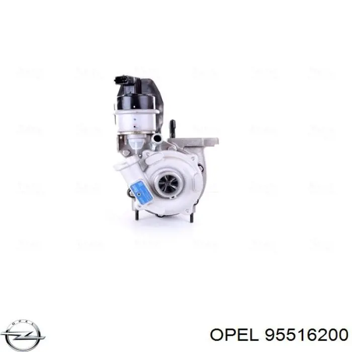 Турбіна Opel 95516200 ціна, від 318.88 USD