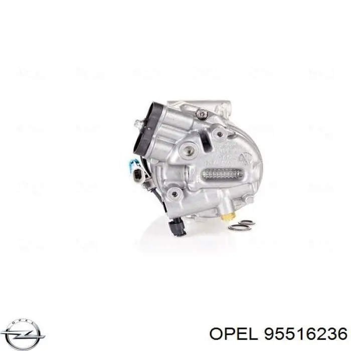 Компресор системи кондиціювання Opel 95516236 ціна, від 252.85 USD