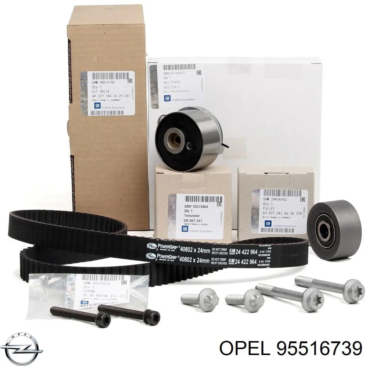 Купити 95516739 Opel ГРМ ремень