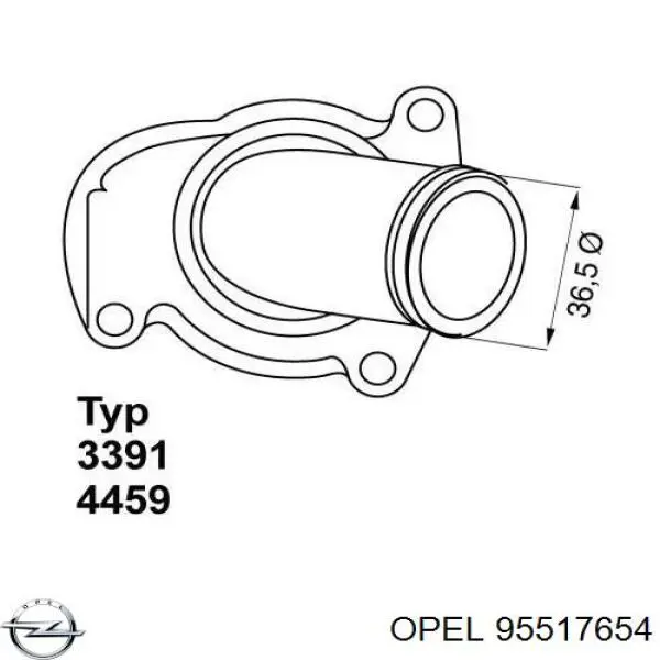 95517654 Opel Авто термостат