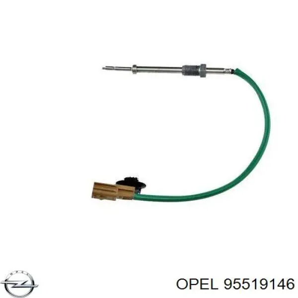 Купити 95519146 Opel Датчик температури відпрацьованих газів (ВГ), клапан EGR