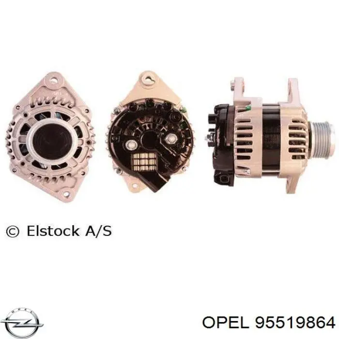 Купити 95519864 Opel Генератор