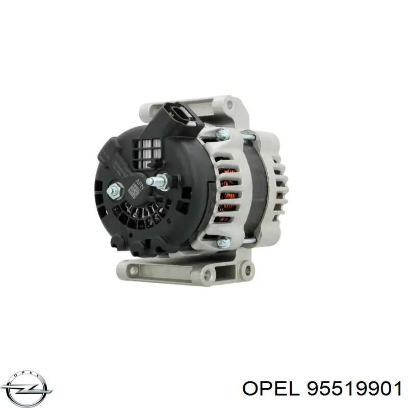 Генератор Opel 13586367 ціна, від 254.16 USD