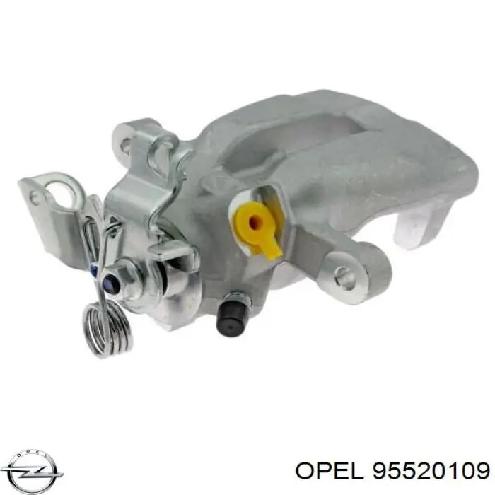 95520109 Opel Супорт гальмівний задній лівий