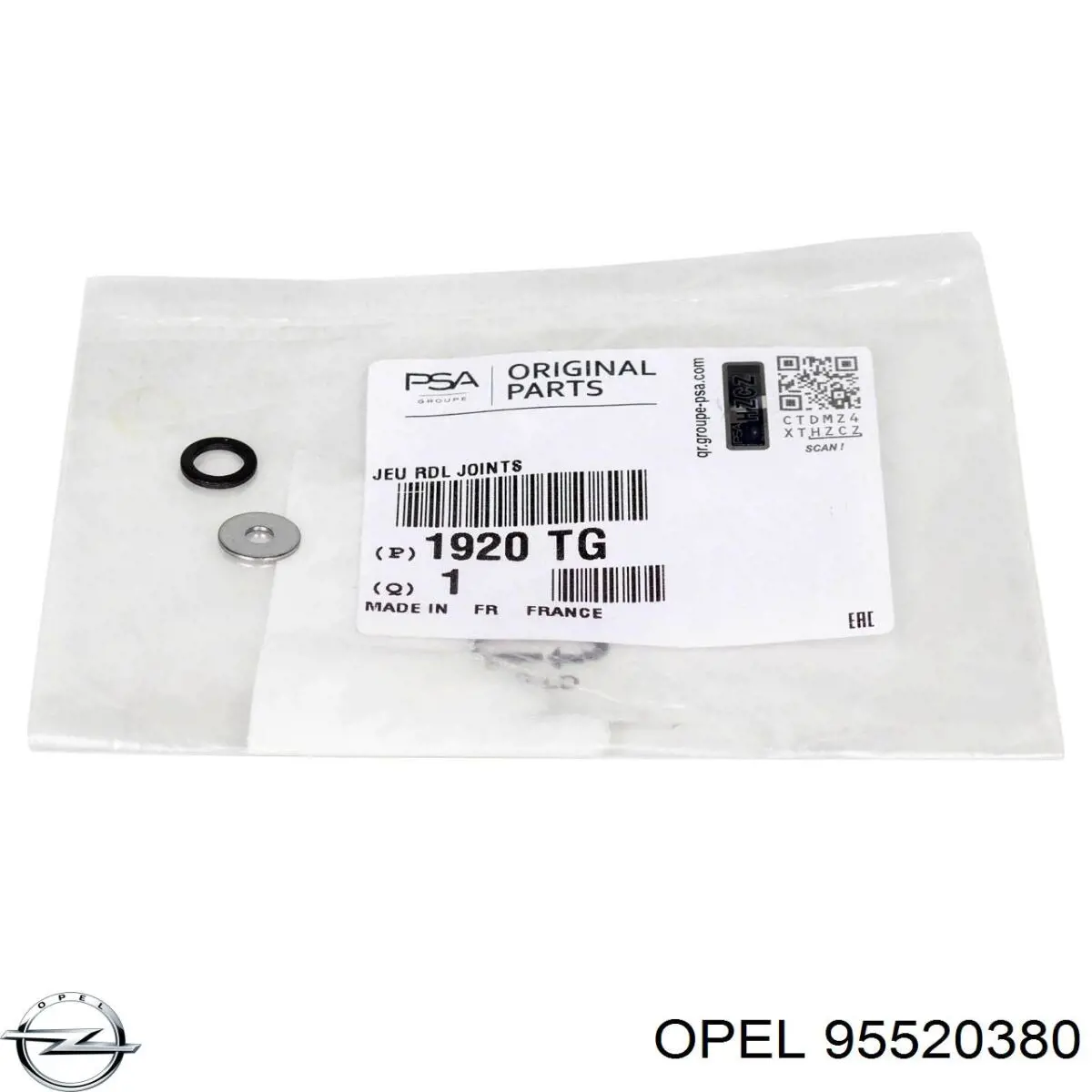 MAP сенсор Opel 95520380 ціна, від 17.34 USD