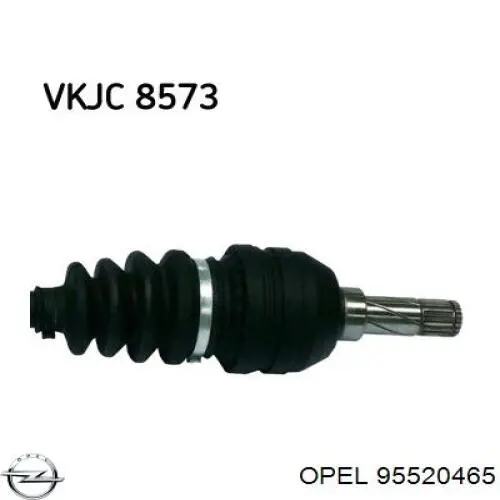 Купити 95518748 General Motors Ліва піввісь