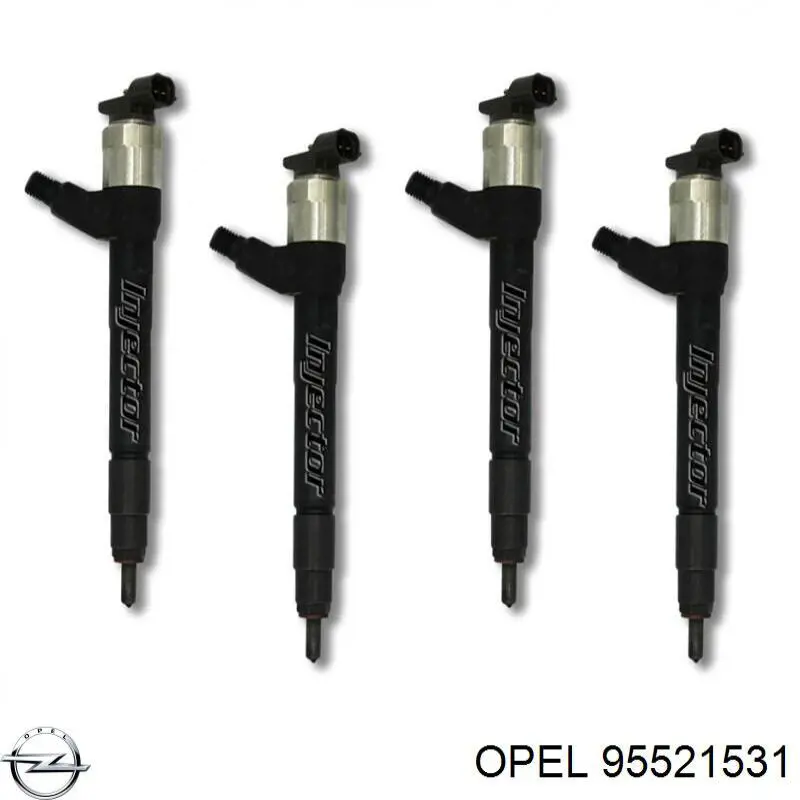 Паливні форсунки 821035 Opel