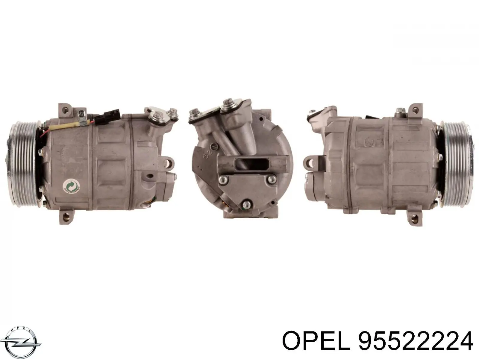 Компресор кондиціонера 95522224 Opel
