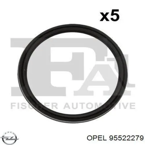 Прокладка шланга відводу масла від турбіни Opel 95522279 ціна, від 1.53 USD