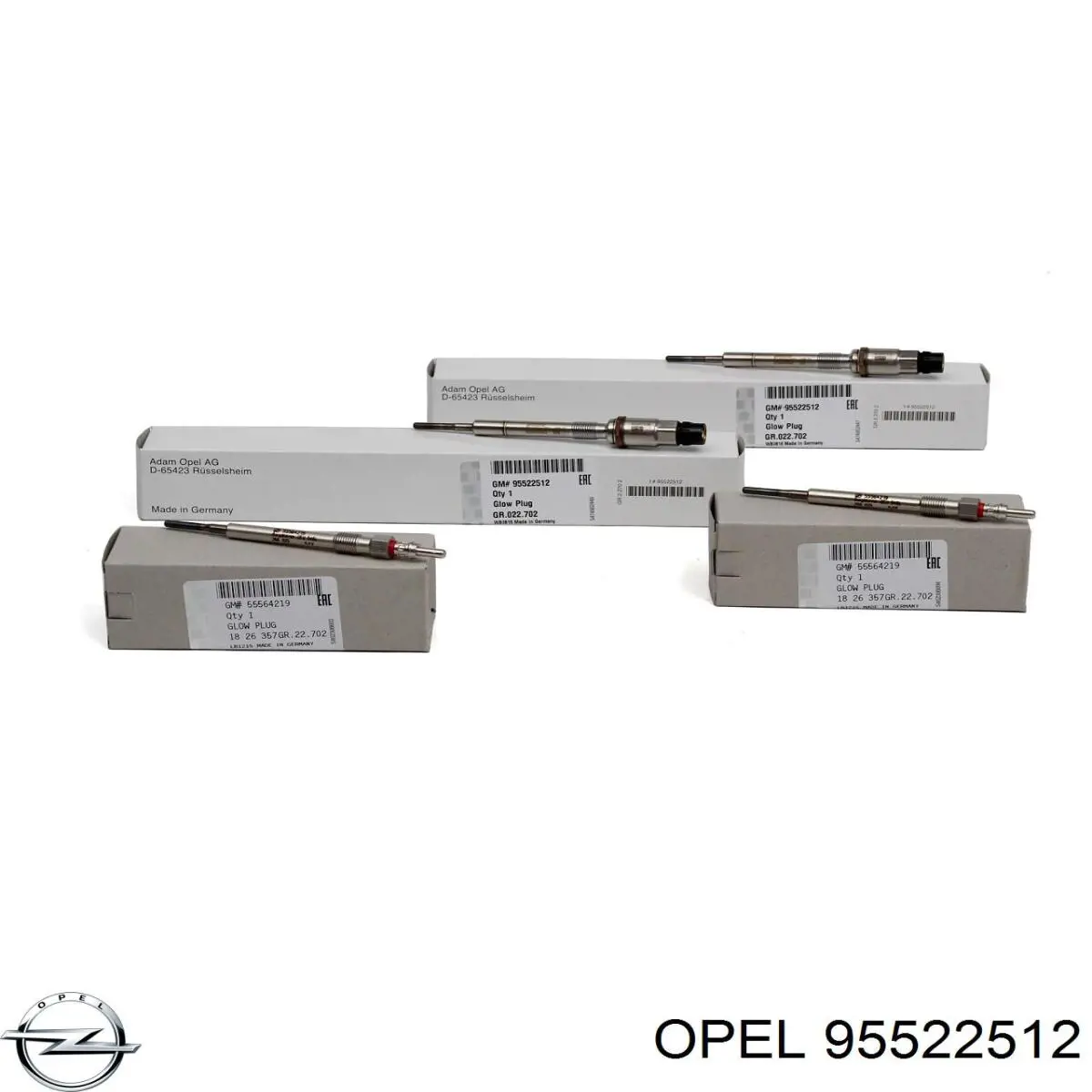 Свіча накалу Opel 95522512 ціна, від 139.09 USD