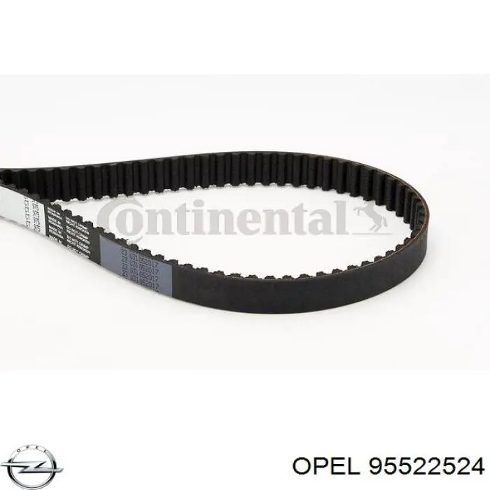 Зубчастий ремінь Opel 95522524 ціна, від 17.42 USD