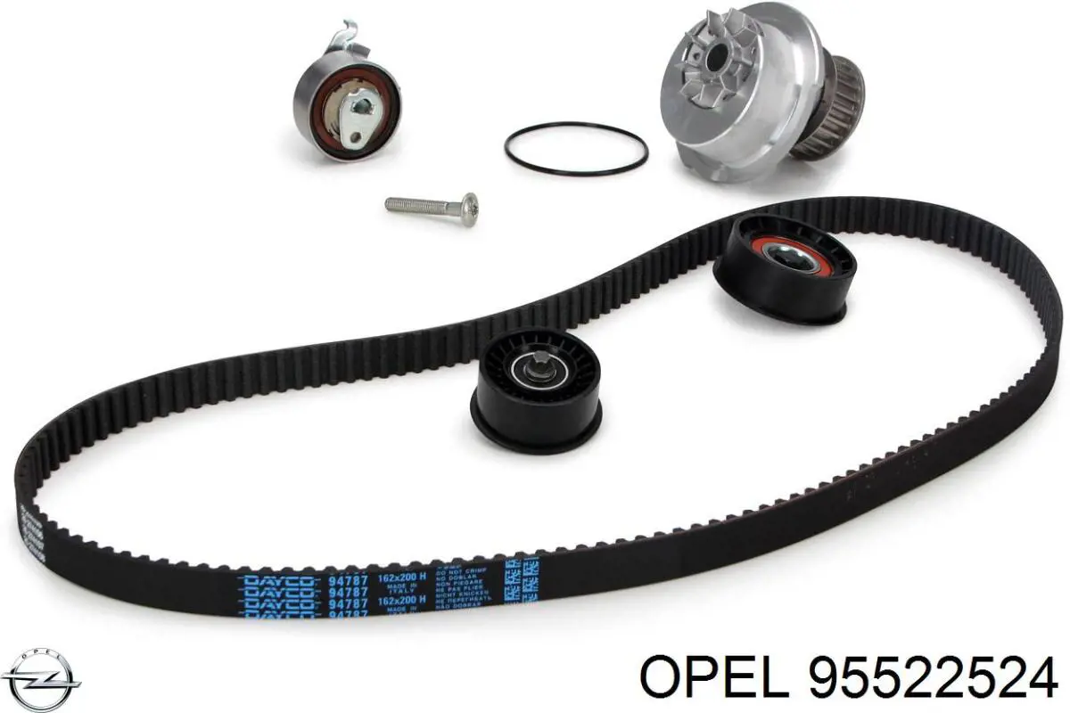 Ремінь ГРМ 95522524 Opel