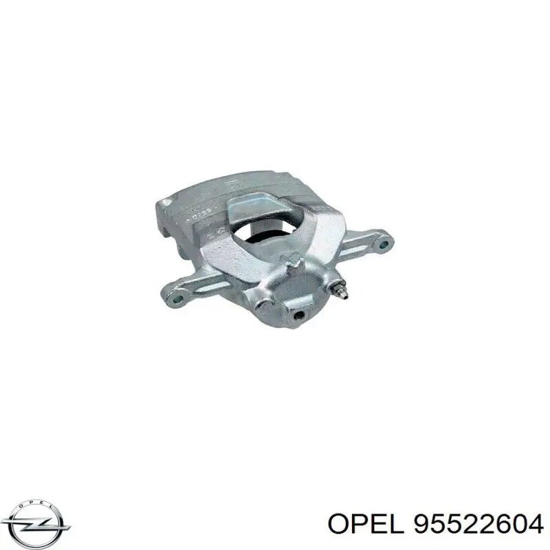 95522604 Opel Супорт гальмівний передній правий