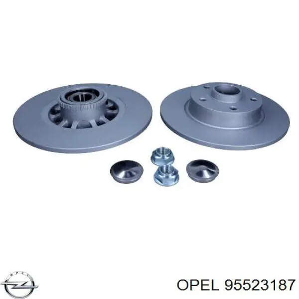 Купити 95523187 Opel Диск заднього гальма