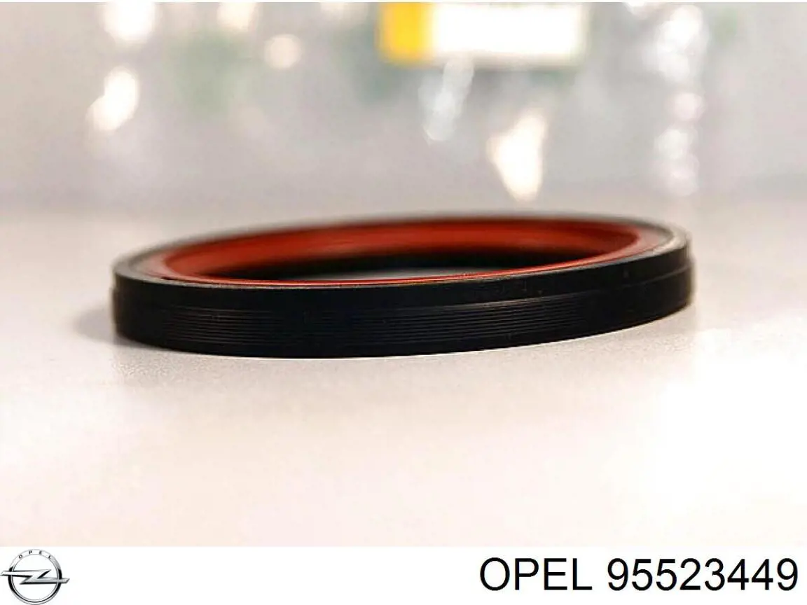Сальник коленвала двигуна, задній Opel 95523449