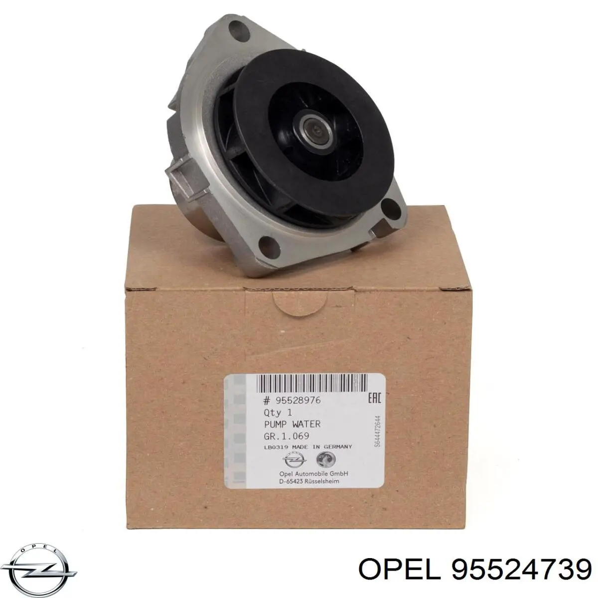 Купити 95524739 Opel Насос охолоджуючої рідини